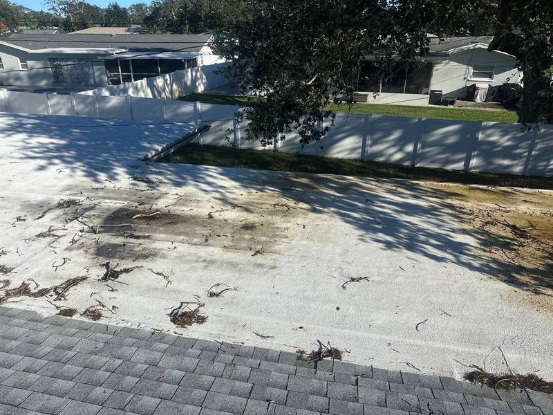 completed roofing project in Clearwater FL
