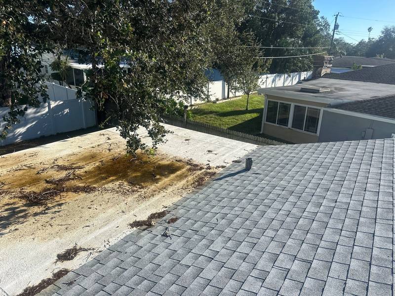 residential roof replacement by Hloska Roofing in Clearwater