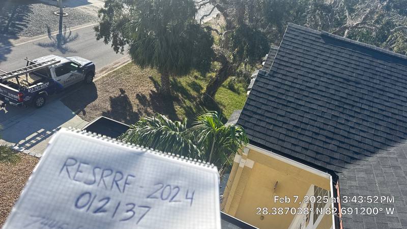 completed roofing project in Hudson FL