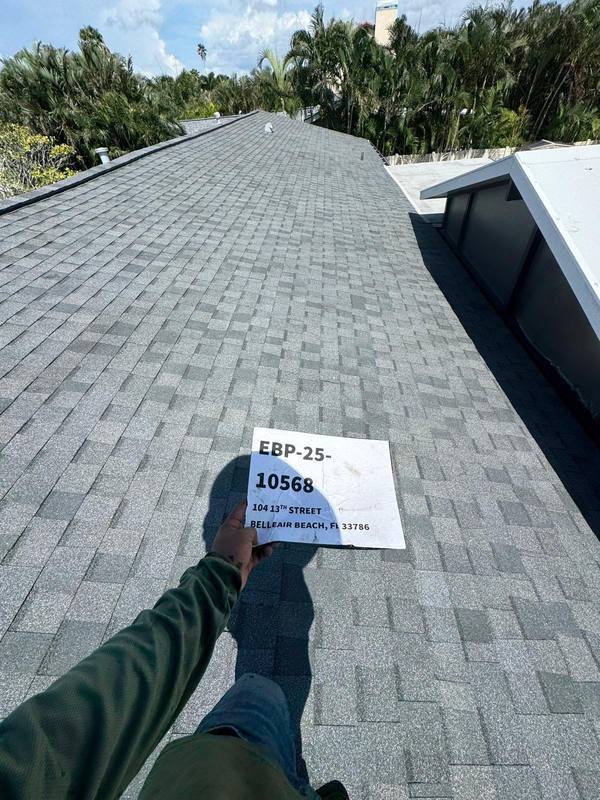 residential shingle roof replacement by Hloska Roofing in Belleair Beach