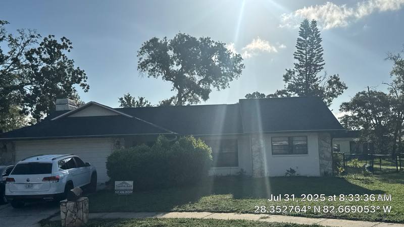 residential shingle roof replacement by Hloska Roofing in Hudson