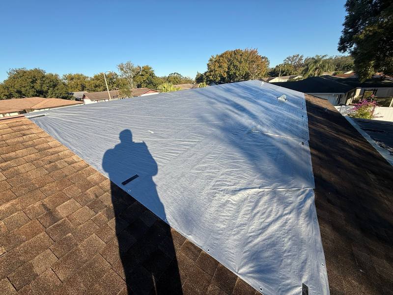 completed roofing project in Hudson FL