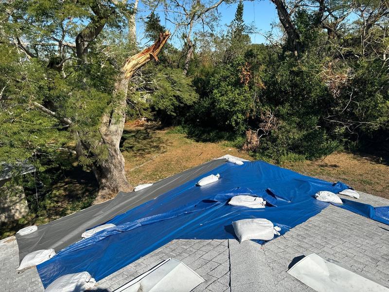completed roofing project in Tampa FL