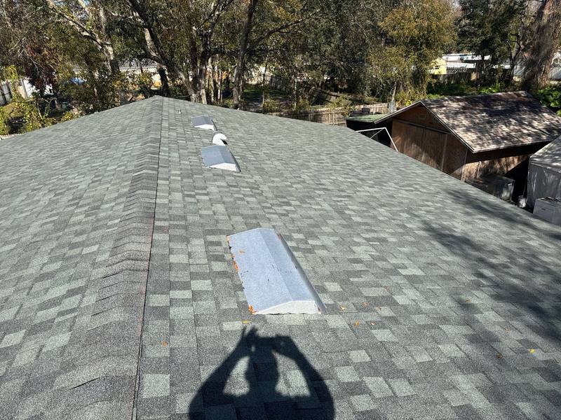 completed roofing project in New Port Richey FL