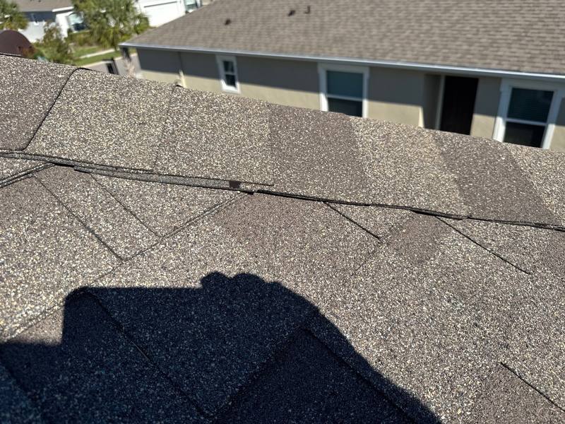 completed roofing project in Wesley Chapel FL