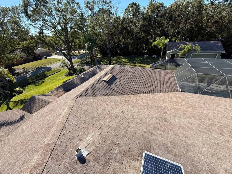 completed roofing project in Tampa FL