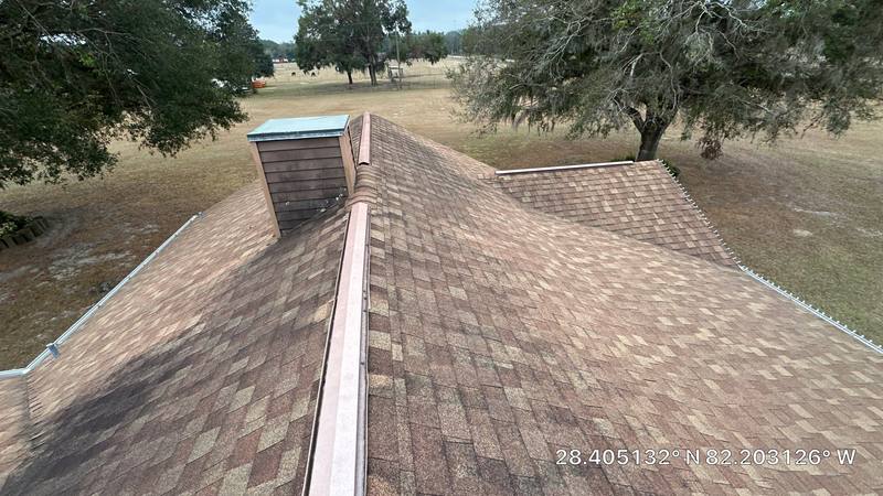 residential shingle roof replacement by Hloska Roofing in Dade City