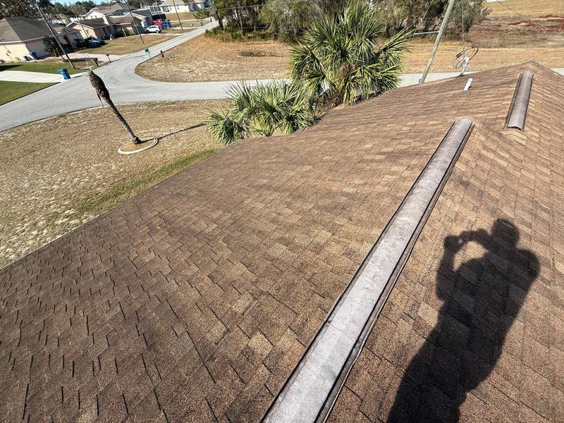 completed roofing project in Spring Hill FL