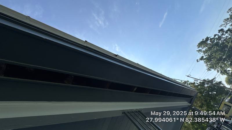 residential metal roof replacement by Hloska Roofing in Tampa
