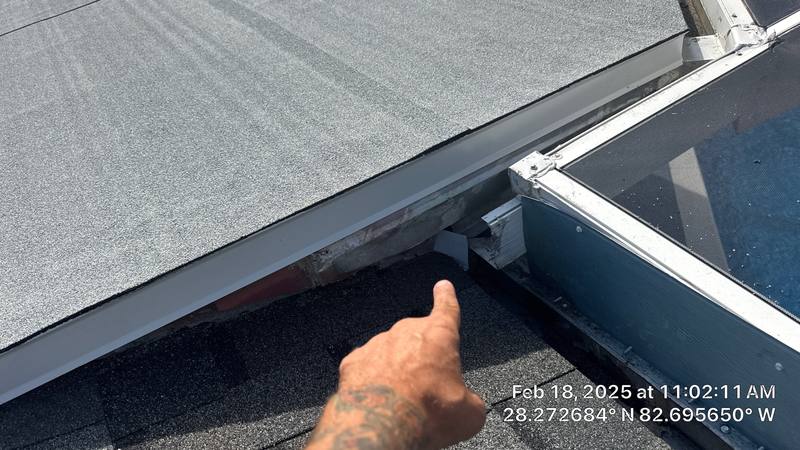residential roof repair by Hloska Roofing in New Port Richey