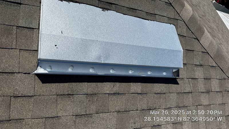 roofing project near Wood Sage Dr in Tampa