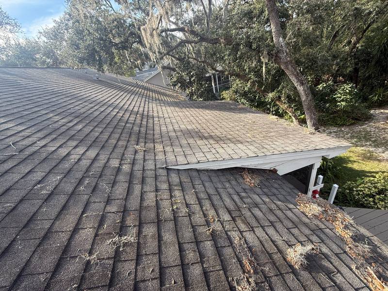 residential shingle roof replacement by Hloska Roofing in Dunedin