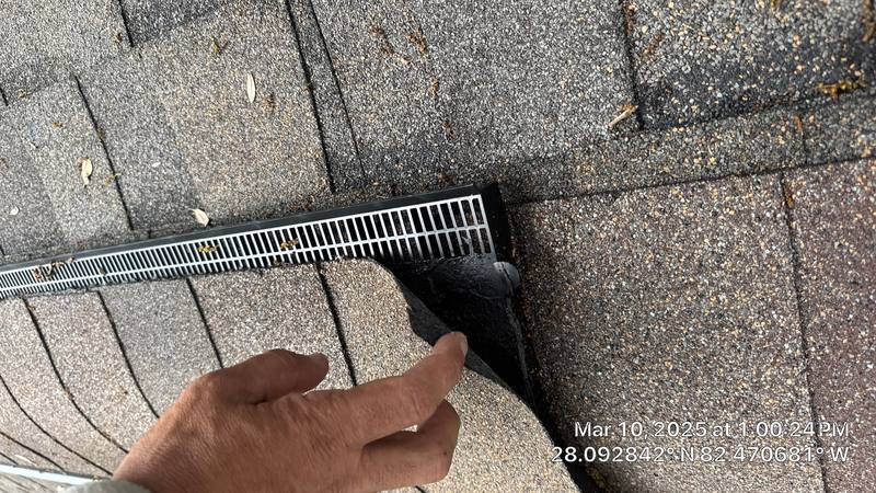 roofing project near Woodway Dr in Tampa