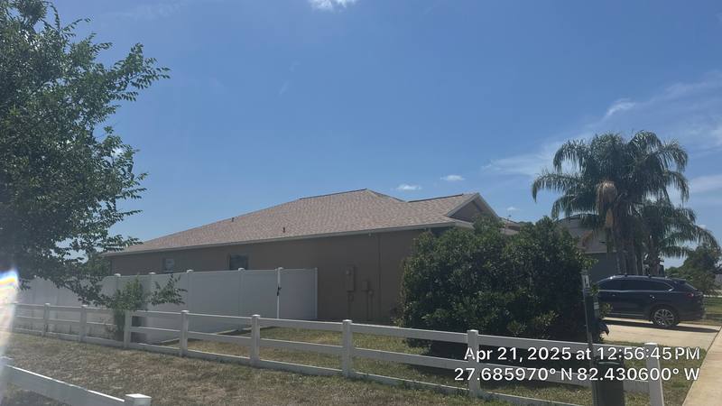 residential shingle roof replacement by Hloska Roofing in Ruskin