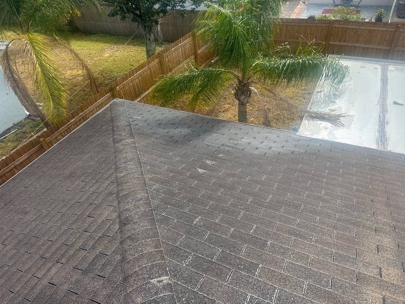 residential shingle roof replacement by Hloska Roofing in New Port Richey