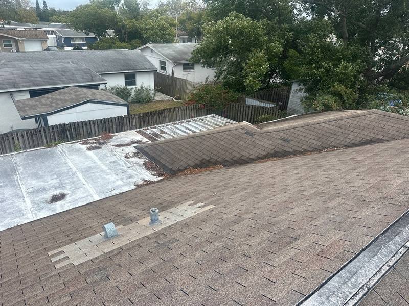 completed roofing project in Port Richey FL