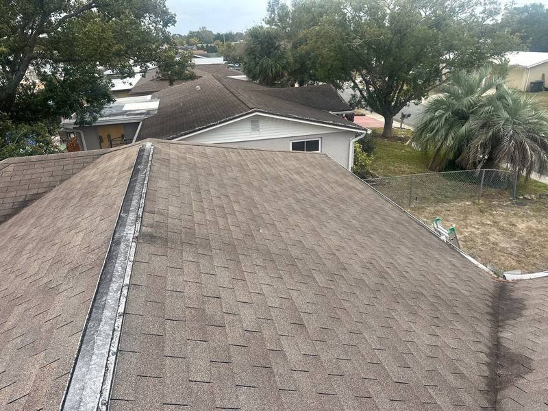 residential shingle roof replacement by Hloska Roofing in Port Richey