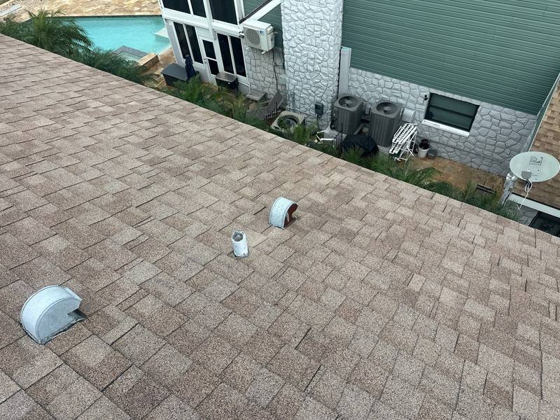 completed roofing project in New Port Richey FL