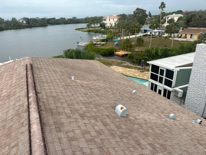 residential roof repair by Hloska Roofing in New Port Richey