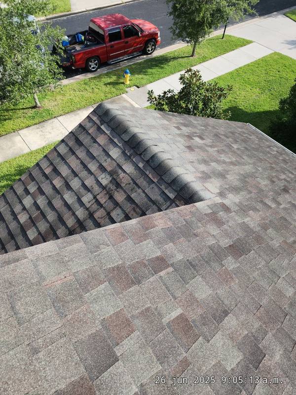 completed roofing project in Wesley Chapel FL