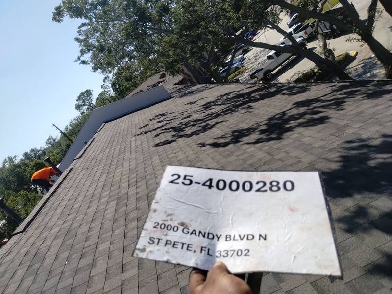 residential shingle roof replacement by Hloska Roofing in St Pete