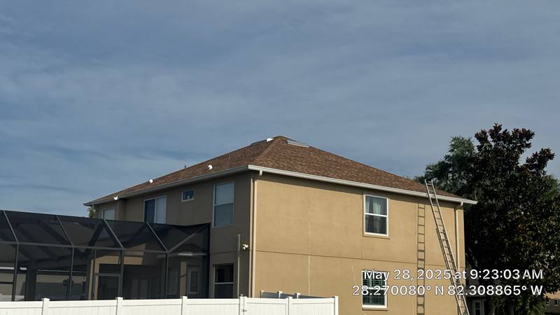 roofing project near Casewell Pl in Wesley Chapel