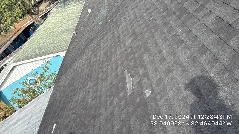 residential roof repair by Hloska Roofing in Tampa