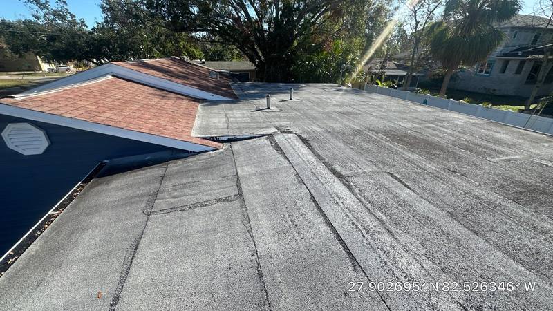 residential shingle roof replacement by Hloska Roofing in Tampa
