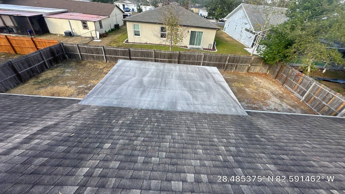 roof replacement in Spring Hill, Florida