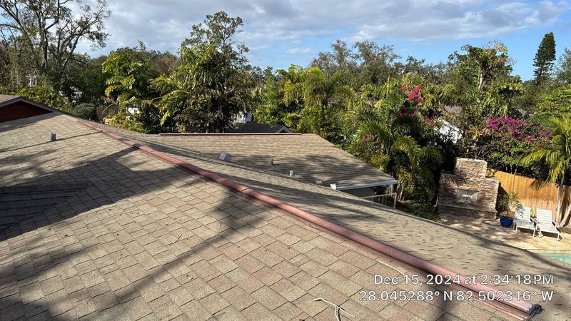 residential roof replacement by Hloska Roofing in Tampa