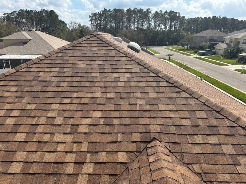 roofing project near Totteridge Pl in Wesley Chapel