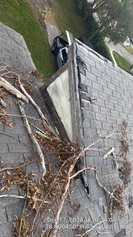 completed roofing project in Tampa FL