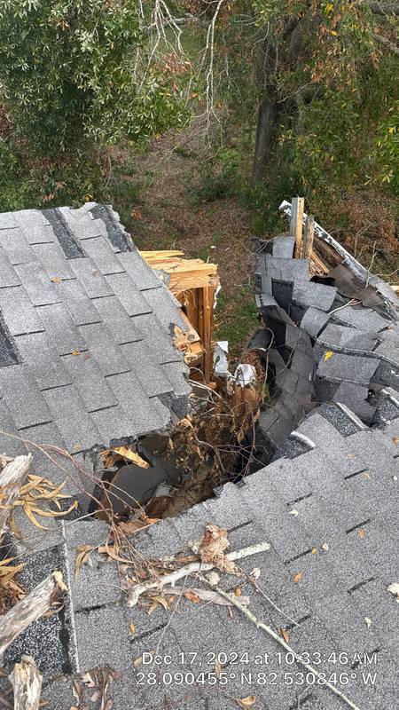residential roof repair by Hloska Roofing in Tampa
