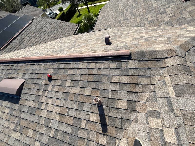 residential roof repair by Hloska Roofing in Riverview
