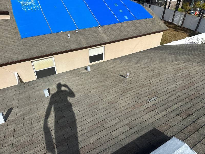 residential roof replacement by Hloska Roofing in Land O' Lakes