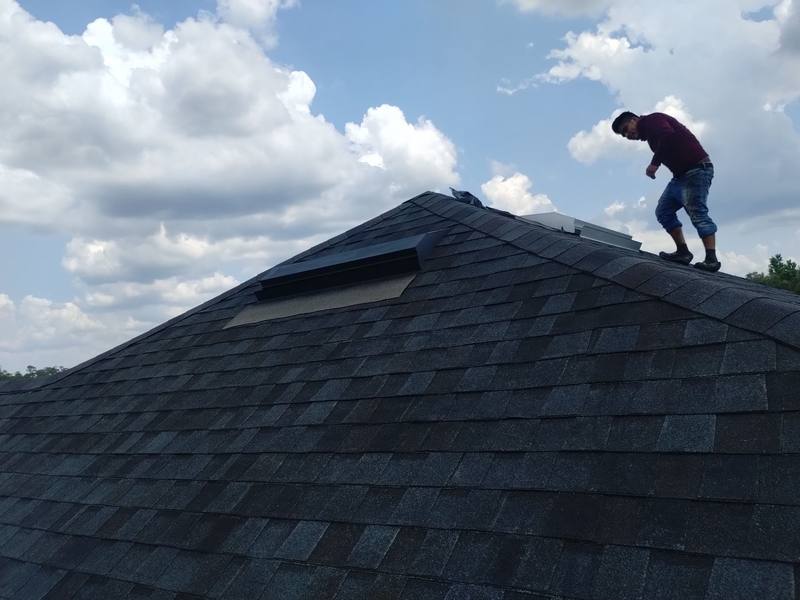 completed roofing project in Tampa FL
