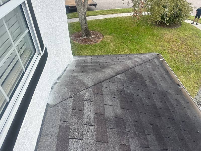 completed roofing project in Odessa FL