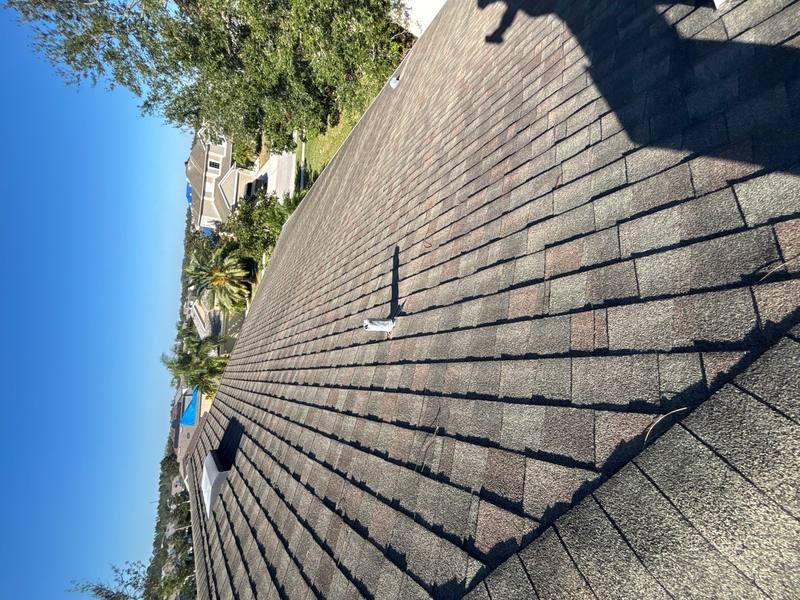 completed roofing project in Wesley Chapel FL