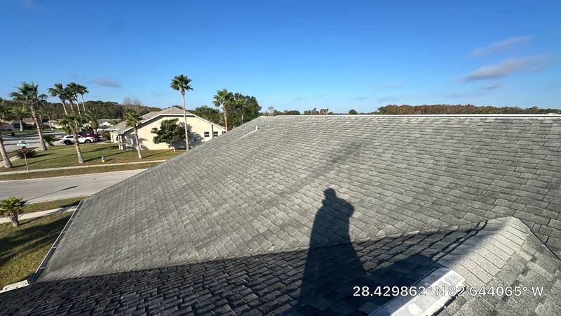 residential roof repair by Hloska Roofing in Hudson