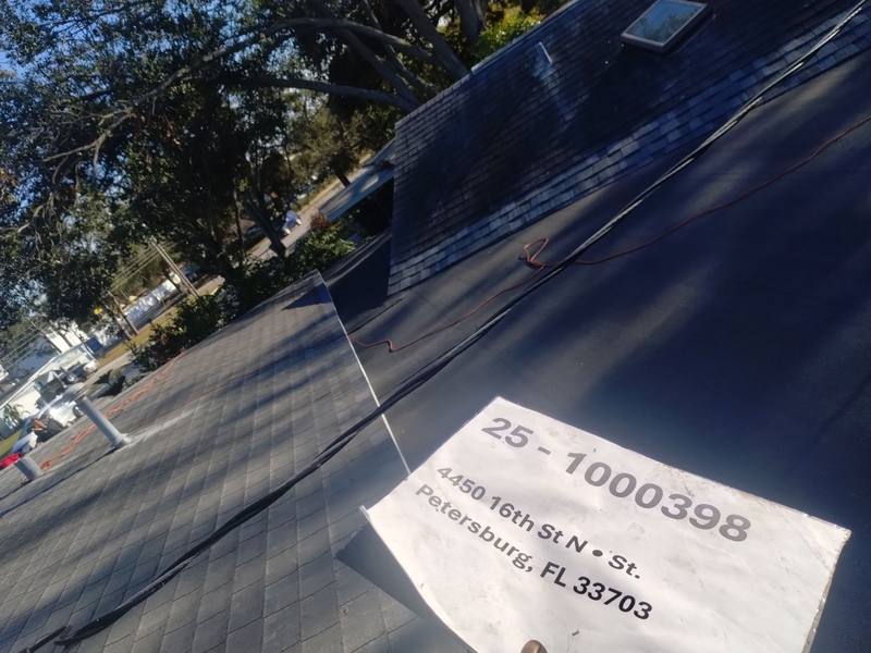 roof replacement in St. Petersburg, Florida