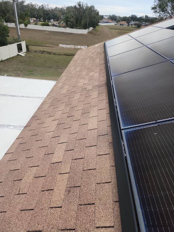 completed roofing project in Brandon FL