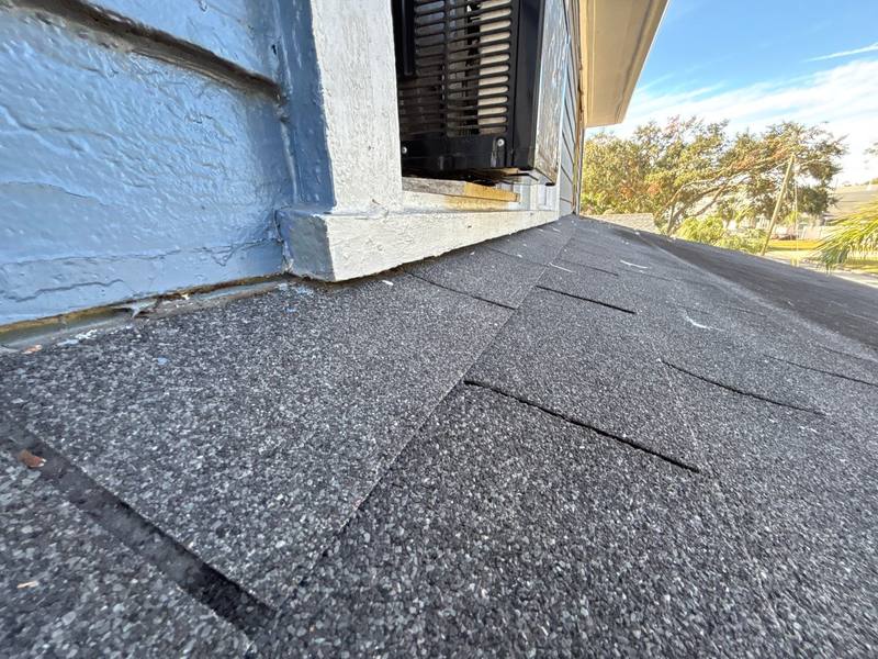 roofing project near E James St in Tampa