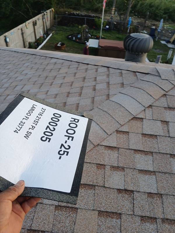 roofing project near 21st Place SW in Largo