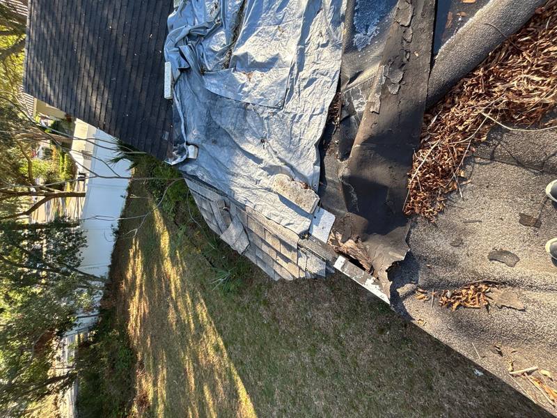 residential roof repair by Hloska Roofing in Brandon