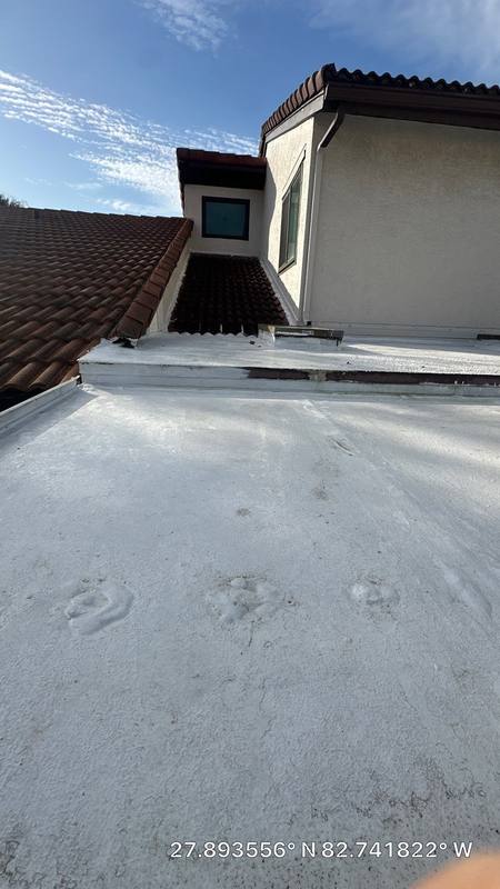 residential roof repair by Hloska Roofing in Largo