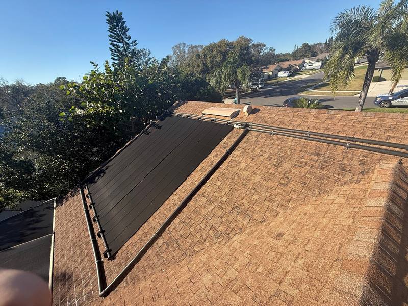 completed roofing project in Palm Harbor FL