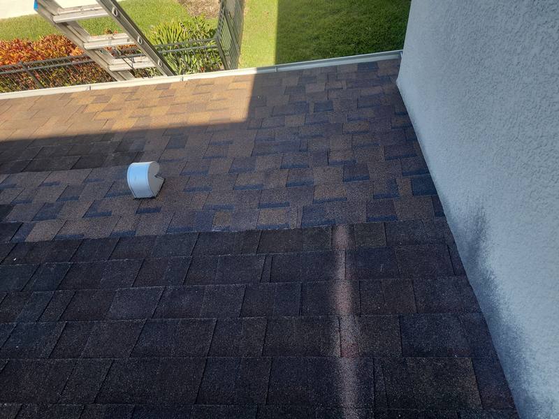 completed roofing project in Lithia FL