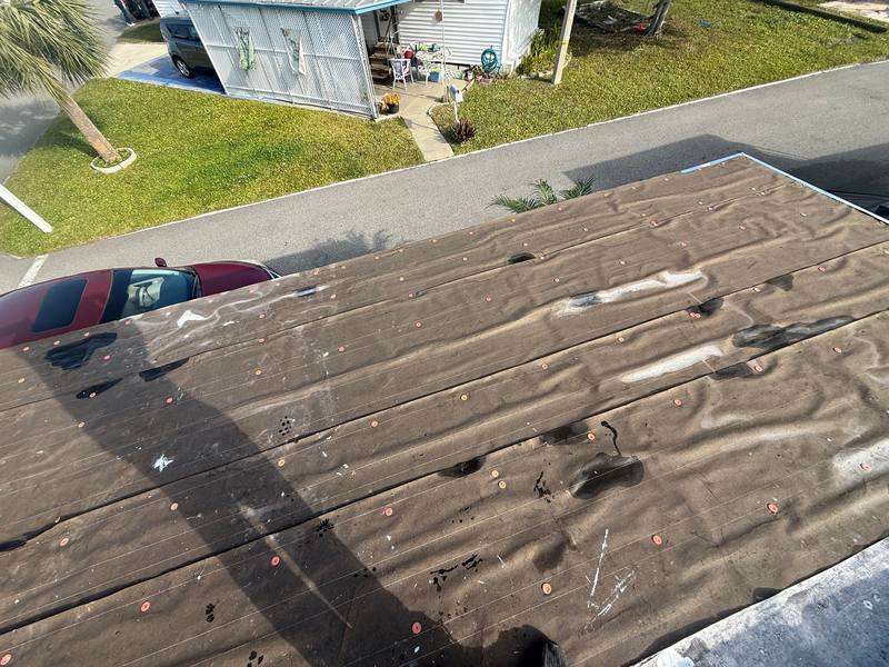 roofing project near Park St N in St. Petersburg