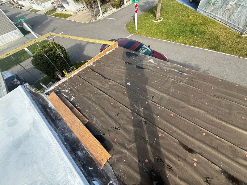 residential roof replacement by Hloska Roofing in St. Petersburg