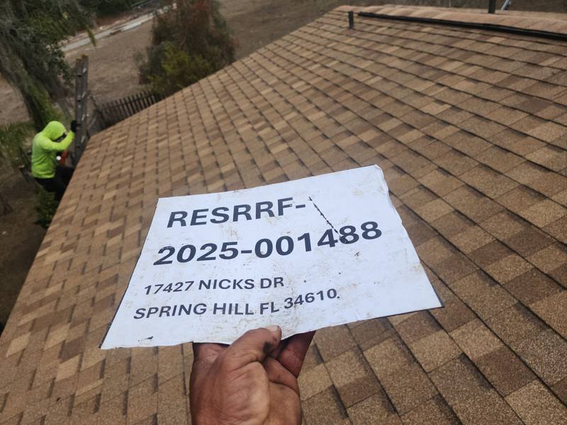 roofing project near Nicks Dr in Spring Hill
